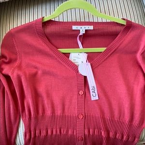 Coral Cabi long sleeve cardigan